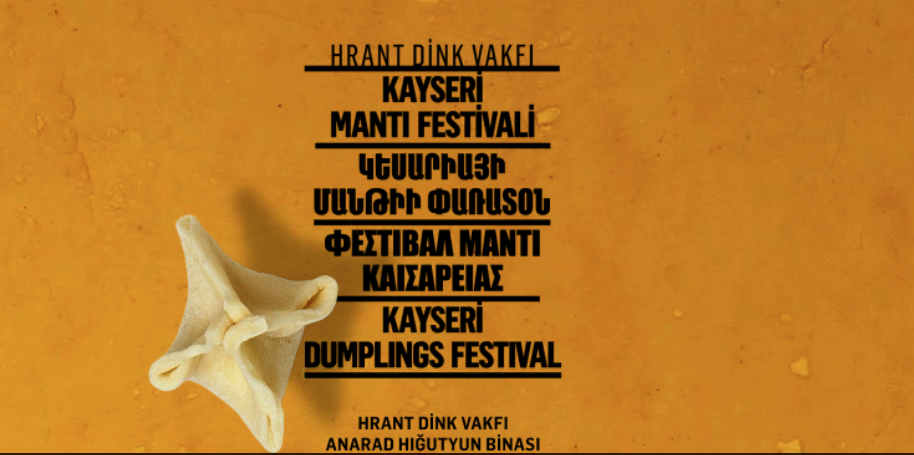 Hrant Dink Vakfı'ndan Kayseri Mantı Festivali